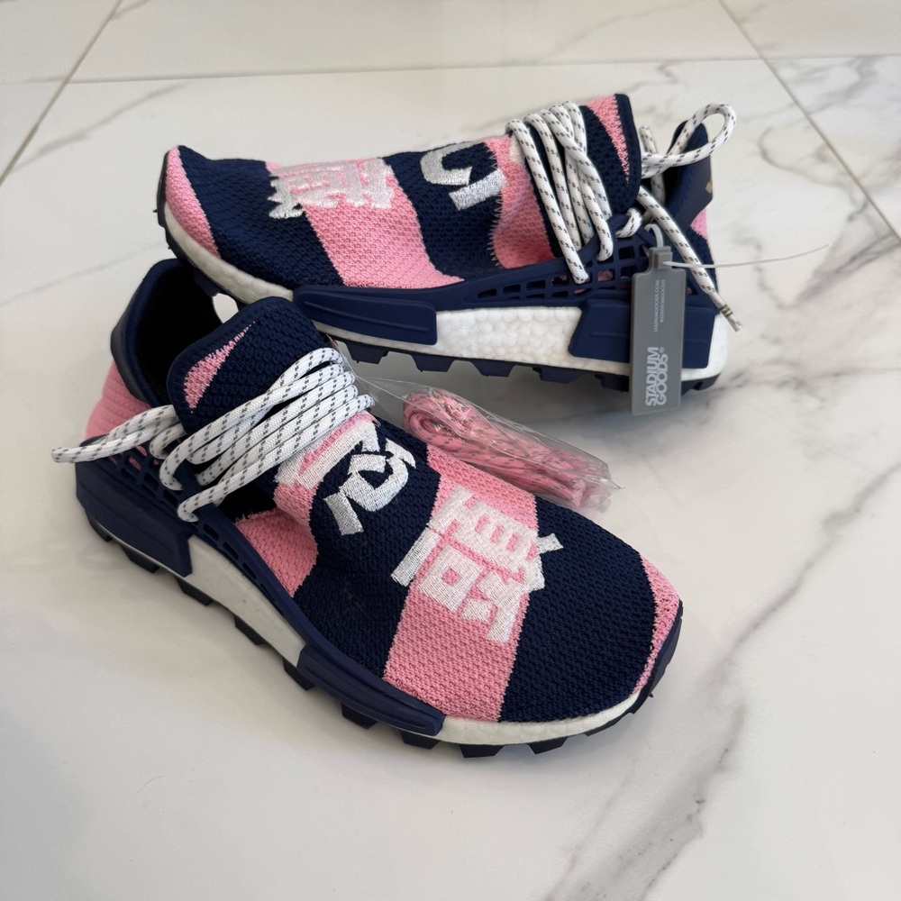 NWT PHARRELL X BILLIONAIRE BOYS CLUB X NMD HUMAN RACE TRAIL 'HEART/MIND'